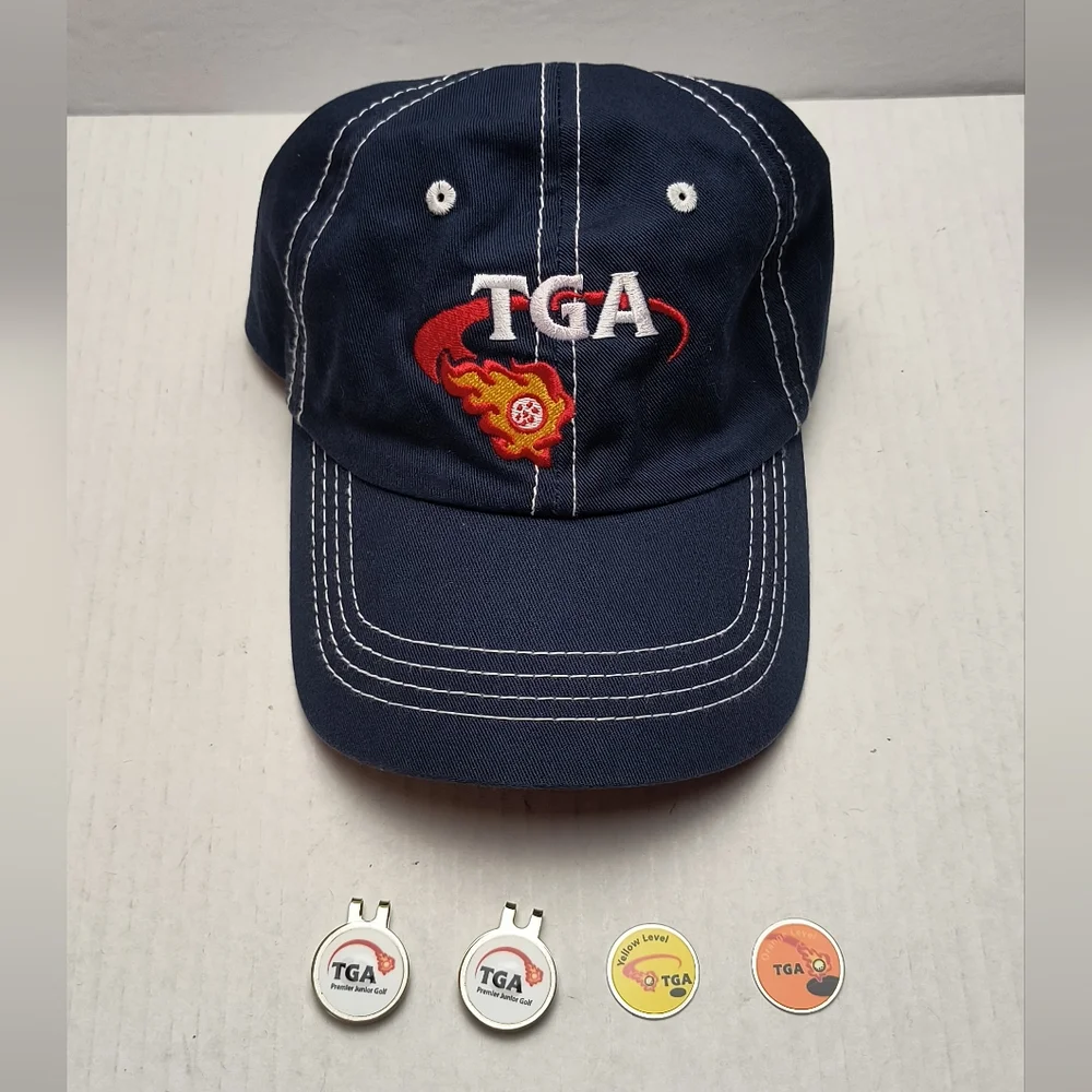 Garb TGA Keep Swinging! Baseball Hat Cap Men's One Size Blue